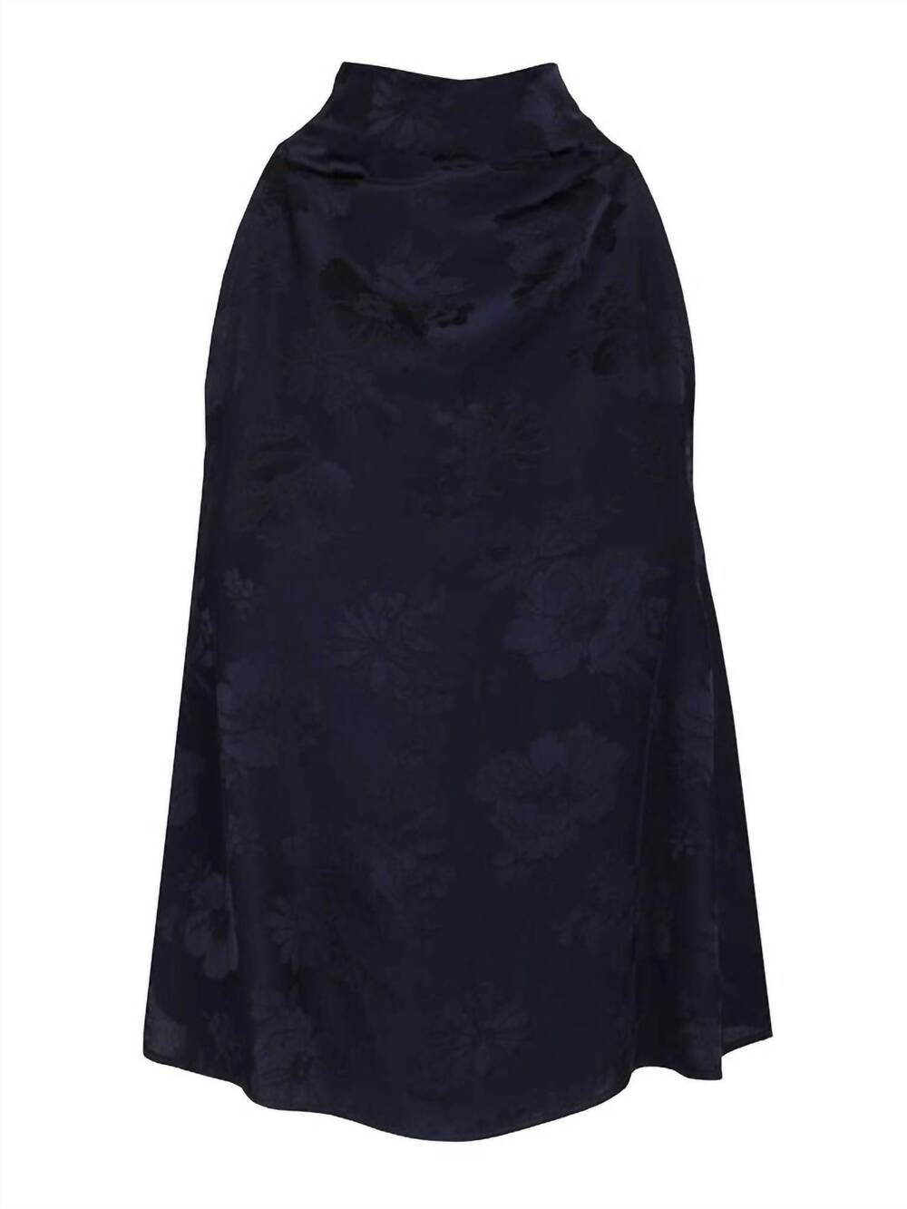 NEW FORTE FORTE women's sleeveless jacquard top in notte